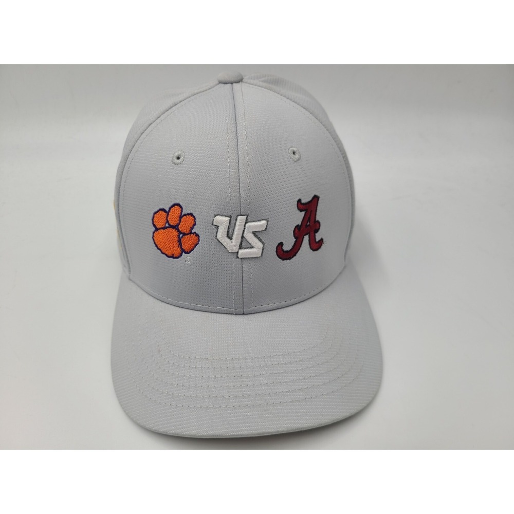 Clemson Tigers Alabama Crimson Tide 2018 Allstate Sugar Bowl Hat Cap NCAA Gray